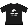 KEEP CALM NA METAMETA KIDOGO Women's Raglan Tee