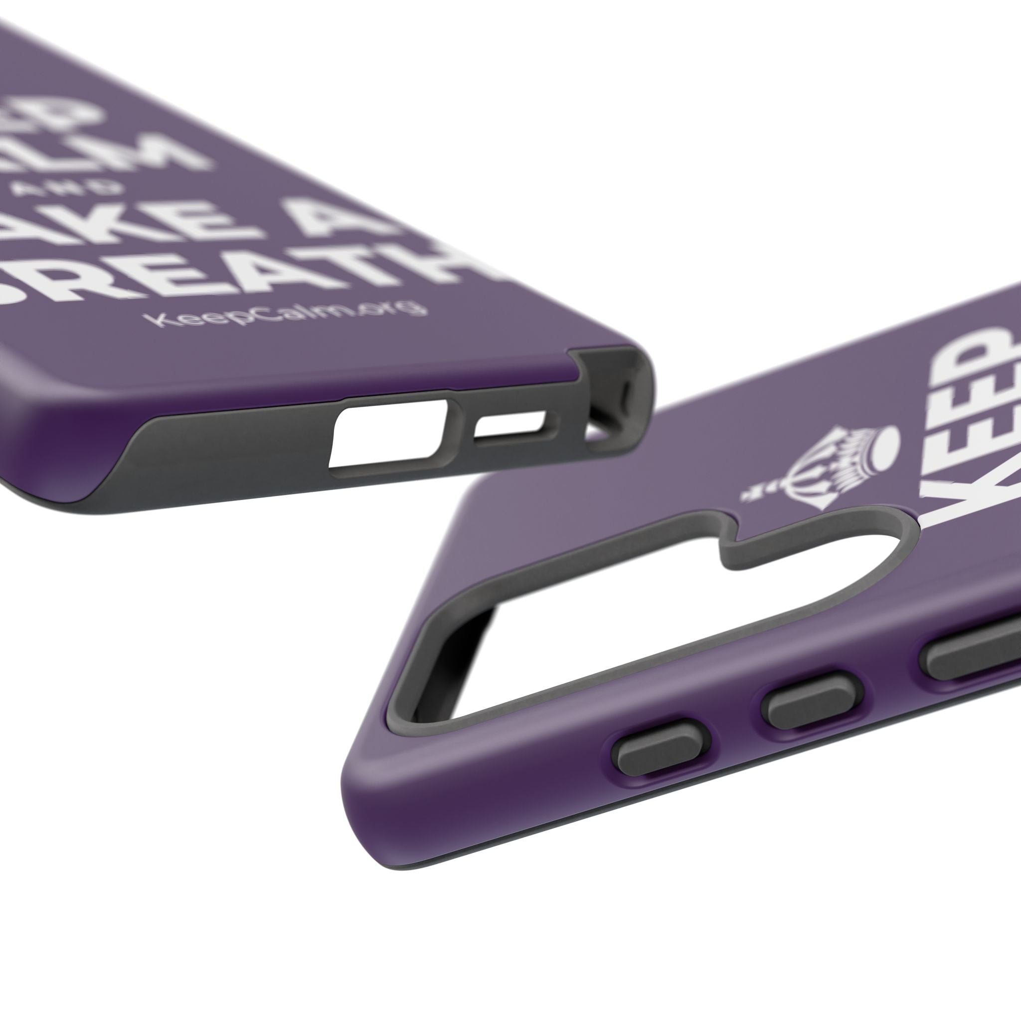 KEEP CALM AND TAKE A BREATH Phone Case