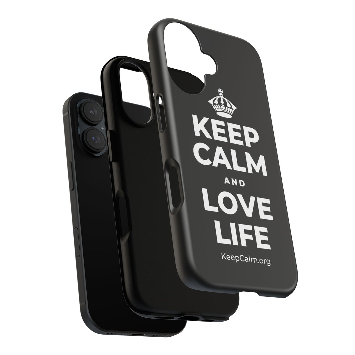 KEEP CALM AND LOVE LIFE Phone Case