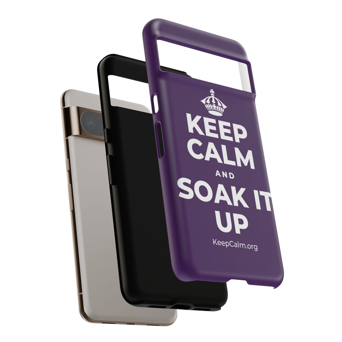 KEEP CALM AND SOAK IT UP Phone Case