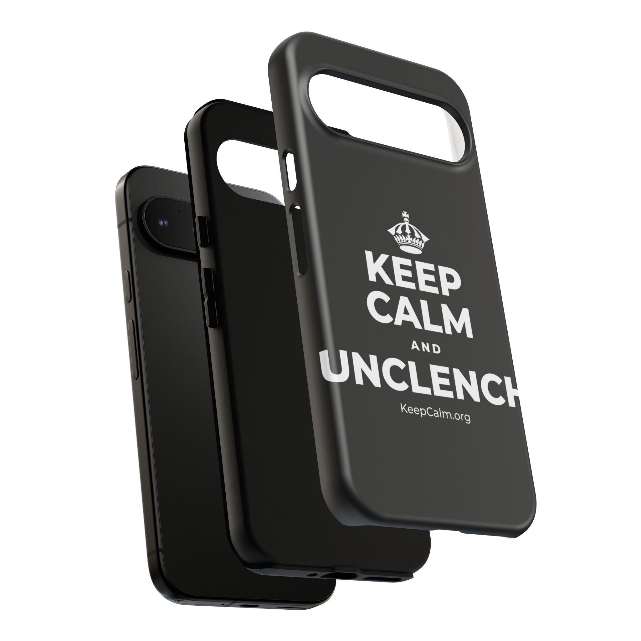 KEEP CALM AND UNCLENCH Phone Case
