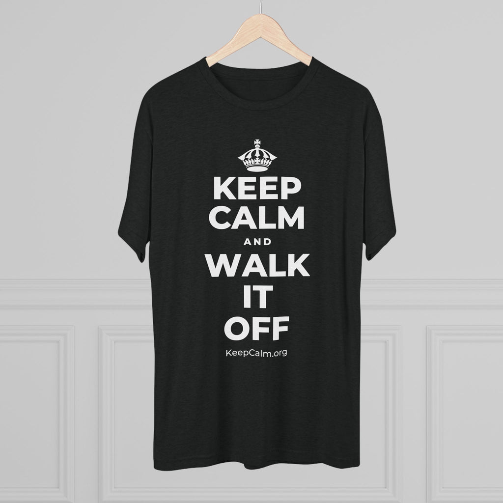 KEEP CALM AND WALK IT OFF Tri-Blend Tee