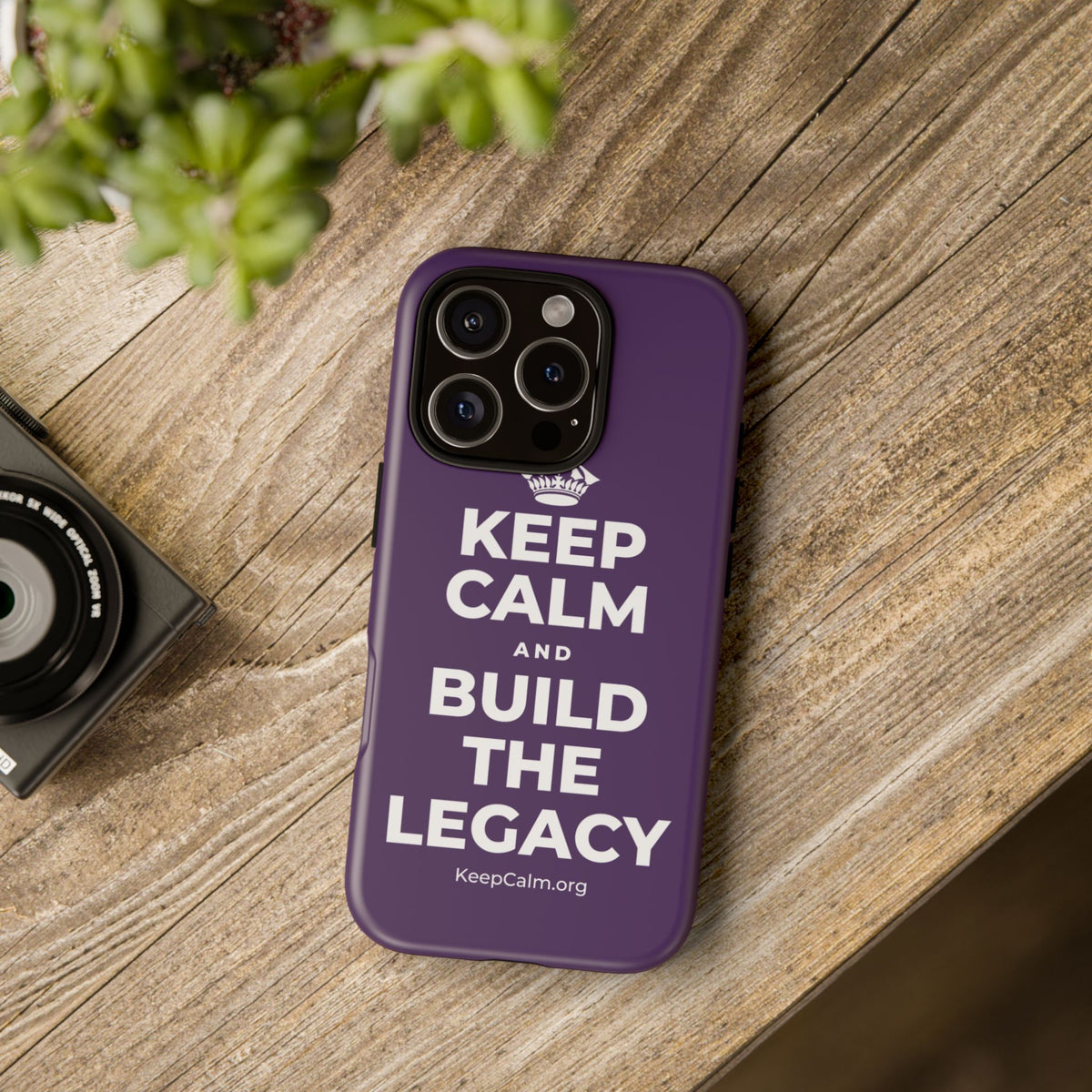 KEEP CALM AND BUILD THE LEGACY Phone Case