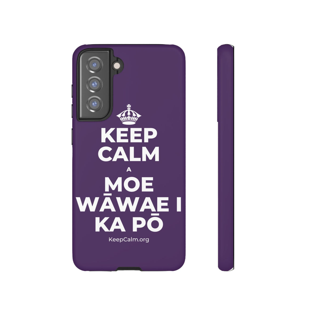 KEEP CALM A MOE WĀWAE I KA PŌ Phone Case