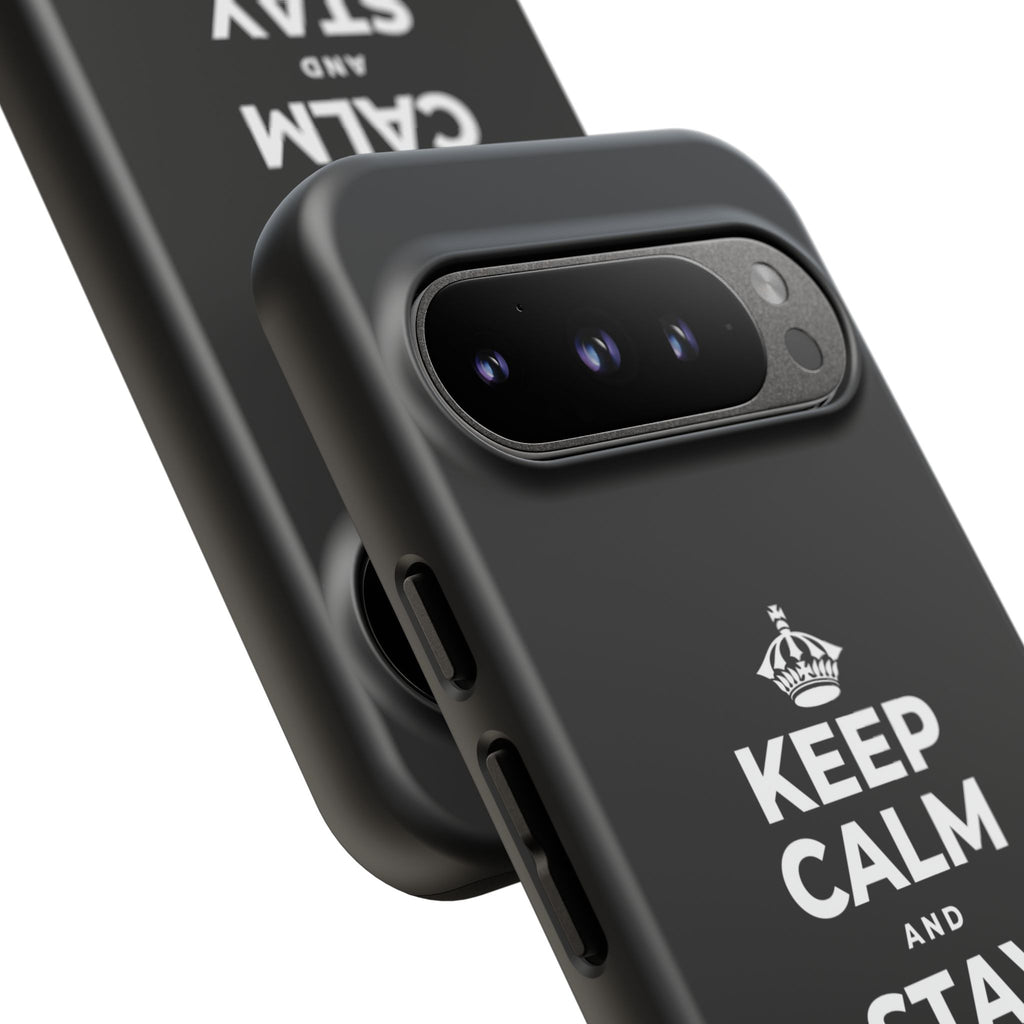 KEEP CALM AND STAY UNBOTHERED Phone Case