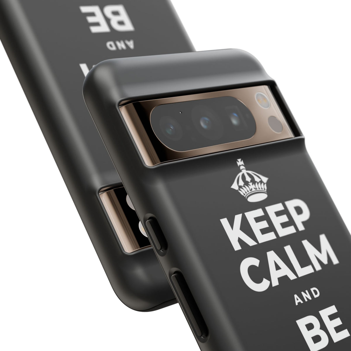 KEEP CALM AND BE STRONG LIKE A 🦕 Phone Case