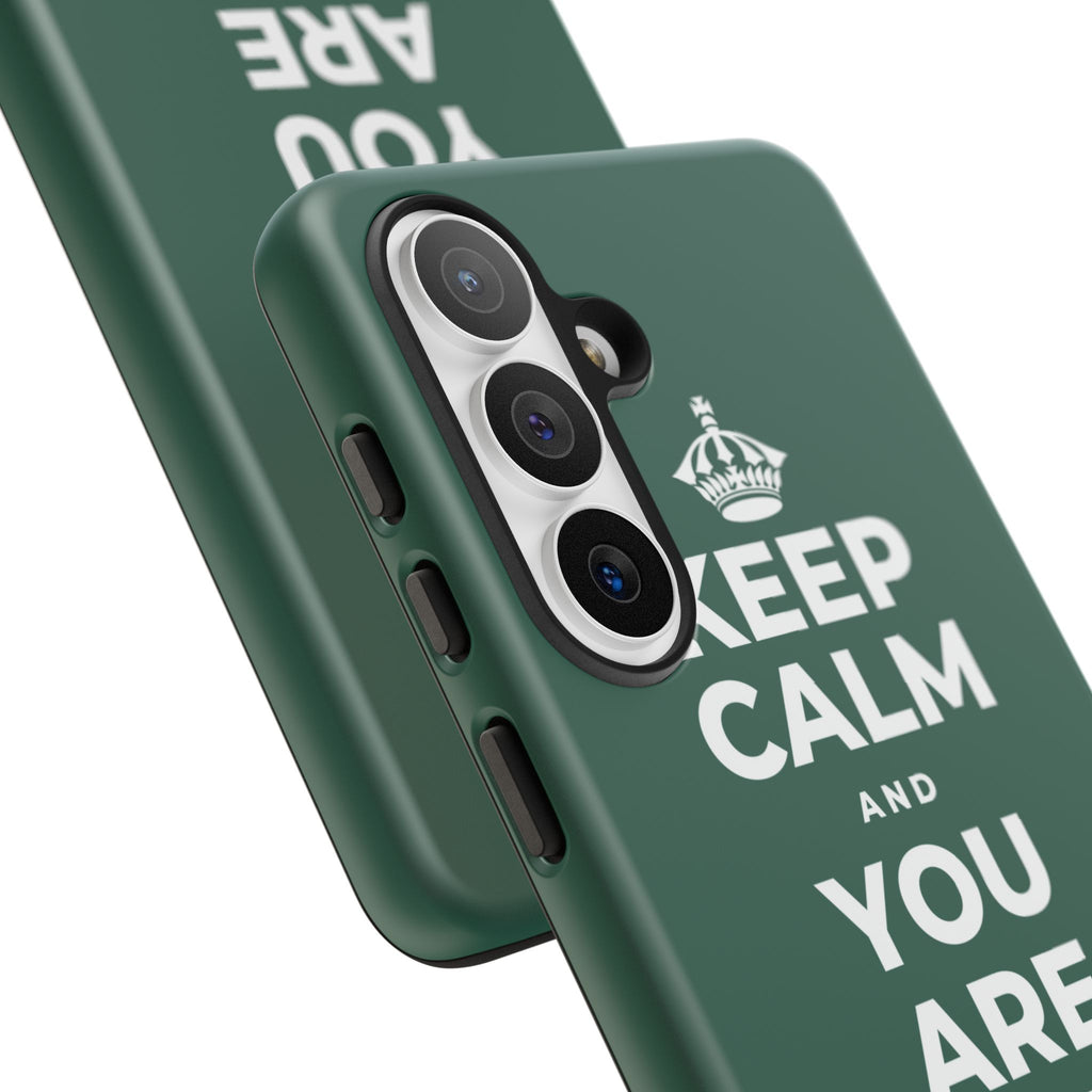 KEEP CALM AND YOU ARE DOING GREAT TODAY Phone Case