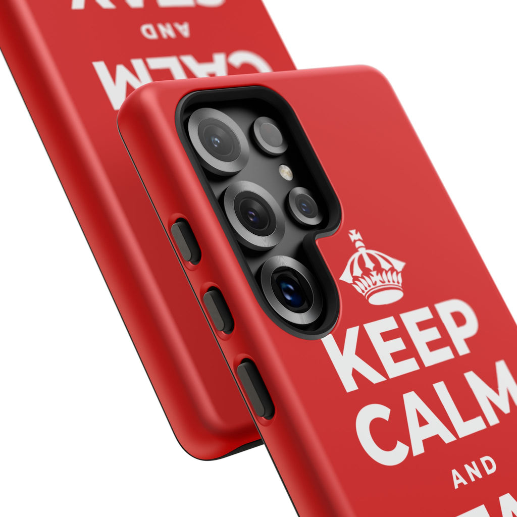 KEEP CALM AND STAY REAL Phone Case