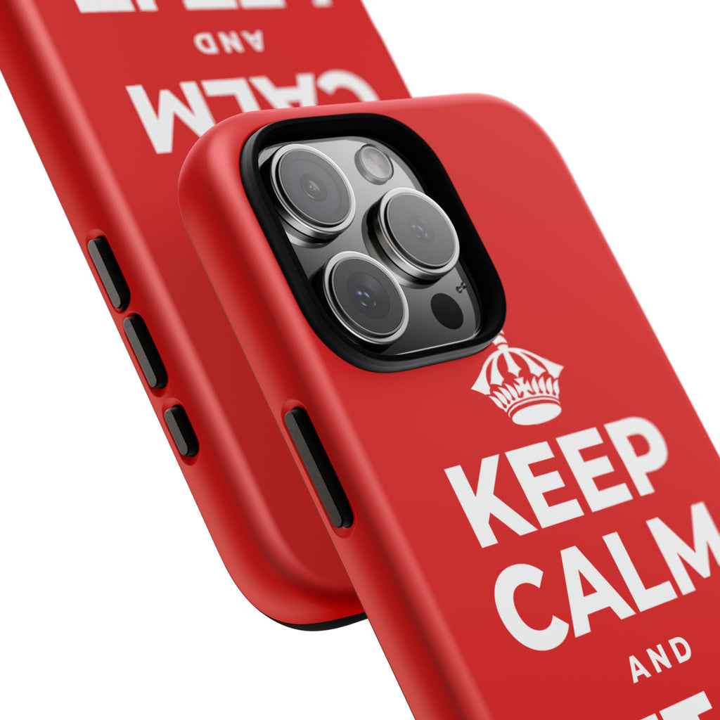 KEEP CALM AND LET IT BE EASY Phone Case