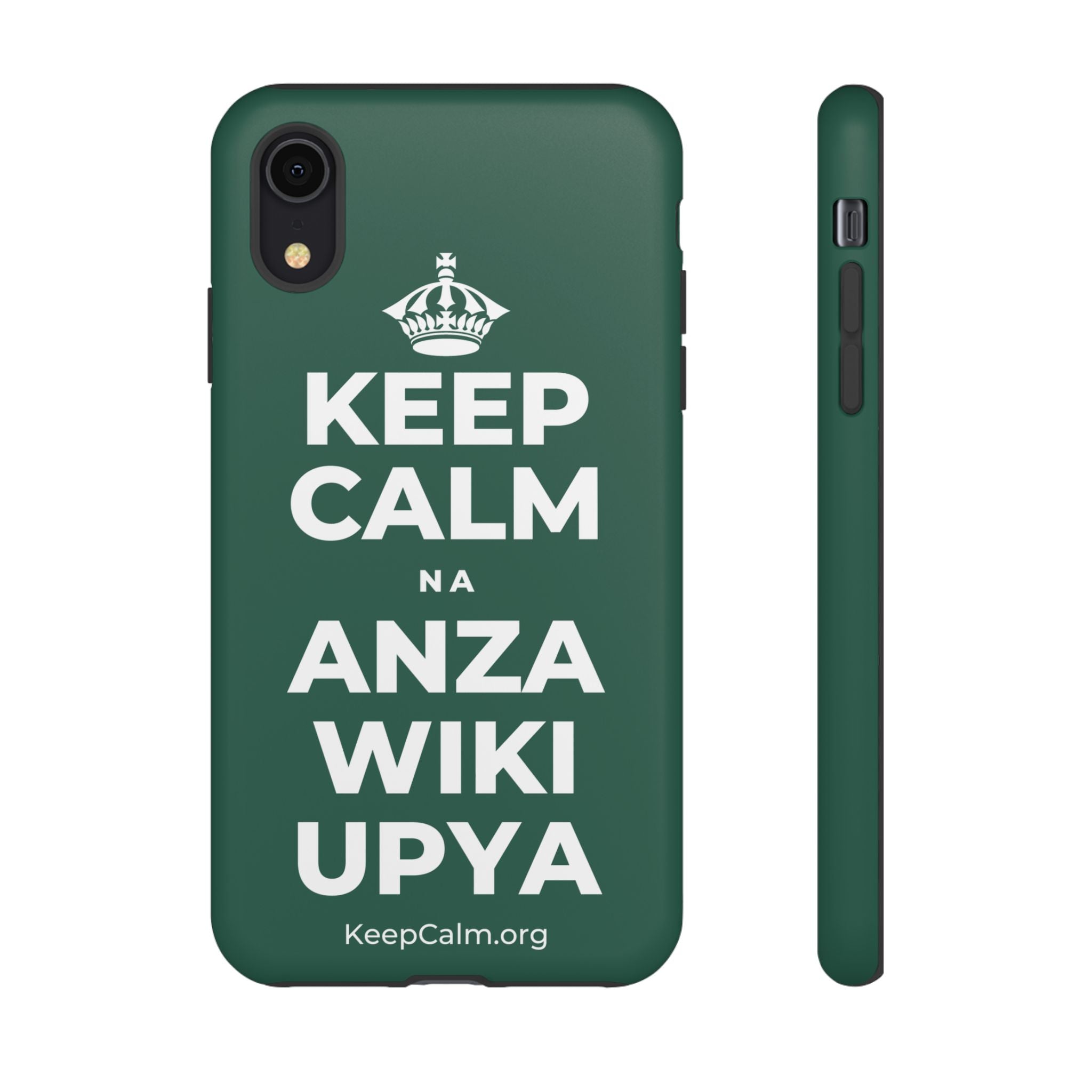 KEEP CALM NA ANZA WIKI UPYA Phone Case