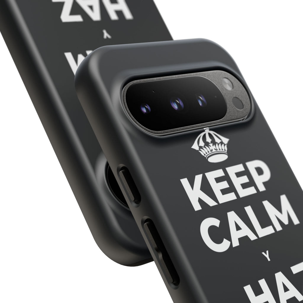 KEEP CALM Y HAZ COSAS DIFÍCILES Phone Case (Dark)