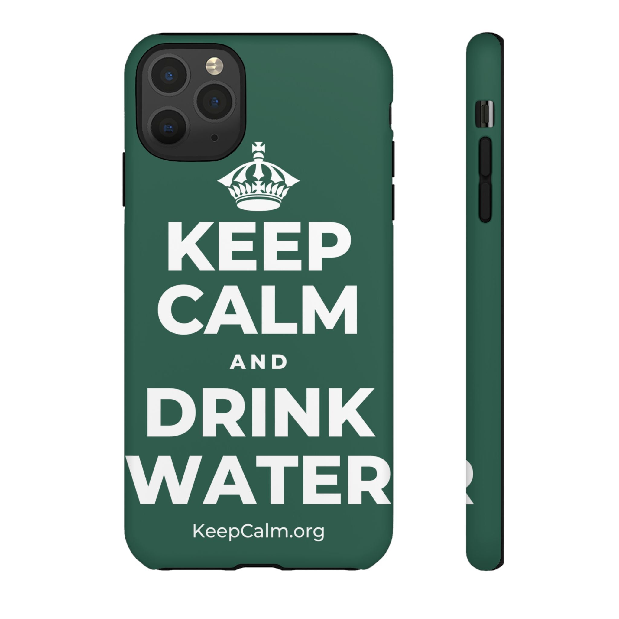 KEEP CALM AND DRINK WATER Phone Case
