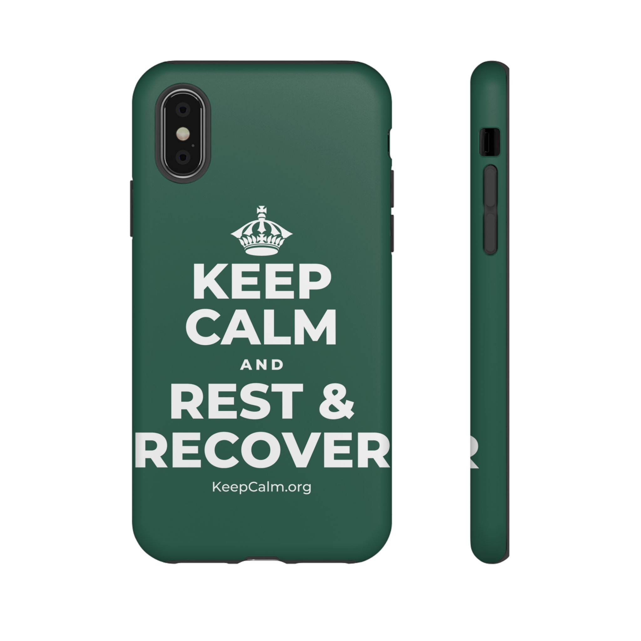 KEEP CALM AND REST & RECOVER Phone Case