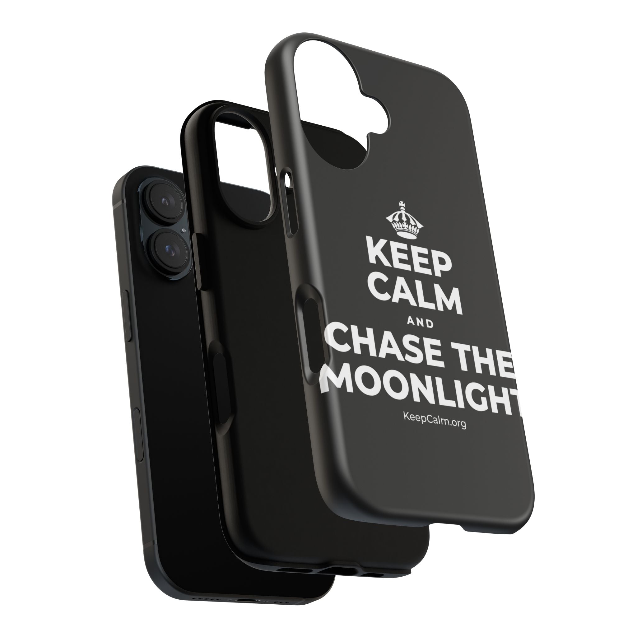 KEEP CALM AND CHASE THE MOONLIGHT Phone Case