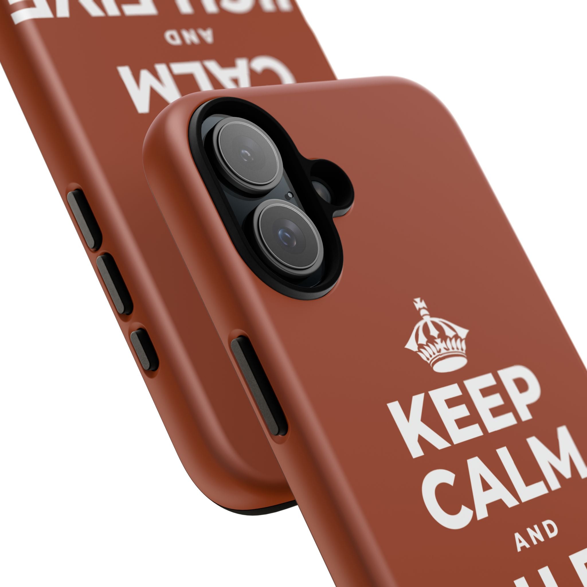 KEEP CALM AND HIGH FIVE YOURSELF Phone Case