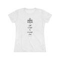 KEEP CALM AND اول خودت را دوست بدار Women's Tri-Blend Tee