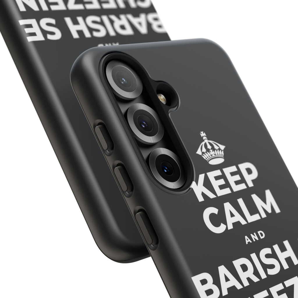 KEEP CALM AND BARISH SE CHEEZEIN BADHTI HAIN Phone Case (Dark)