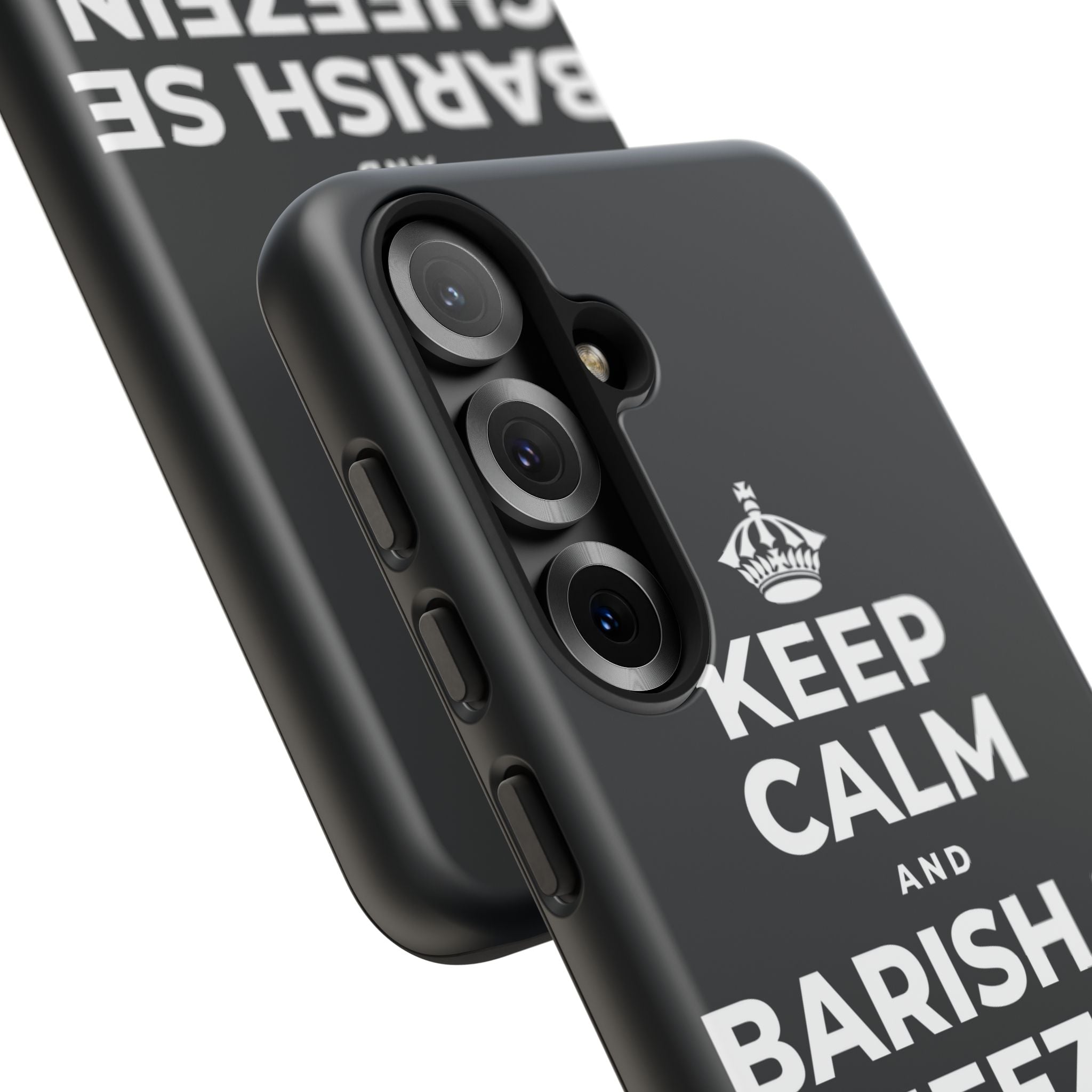 KEEP CALM AND BARISH SE CHEEZEIN BADHTI HAIN Phone Case (Dark)