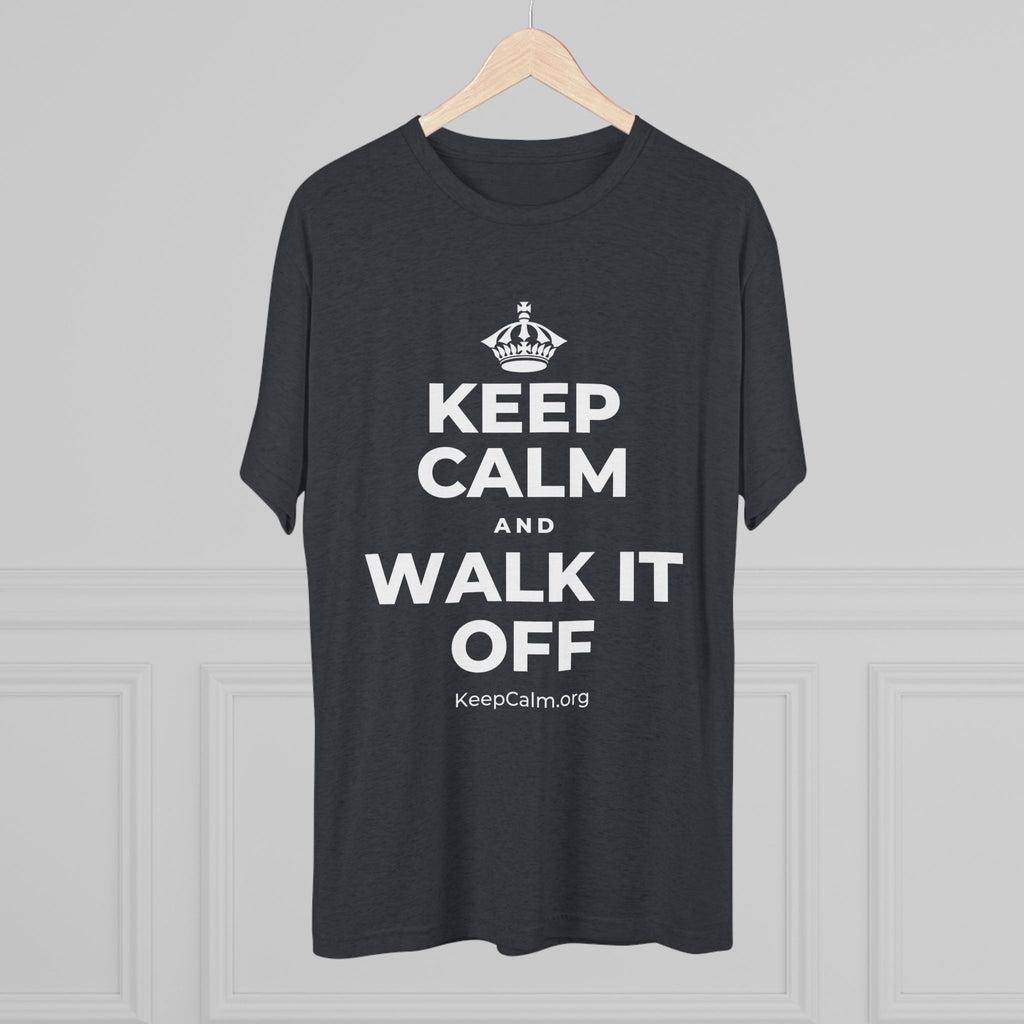 KEEP CALM AND WALK IT OFF Tri-Blend Tee