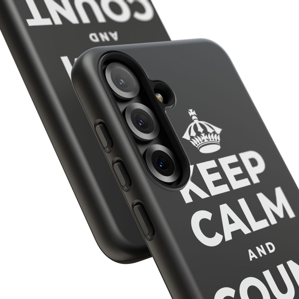 KEEP CALM AND COUNT SMALL WINS Phone Case