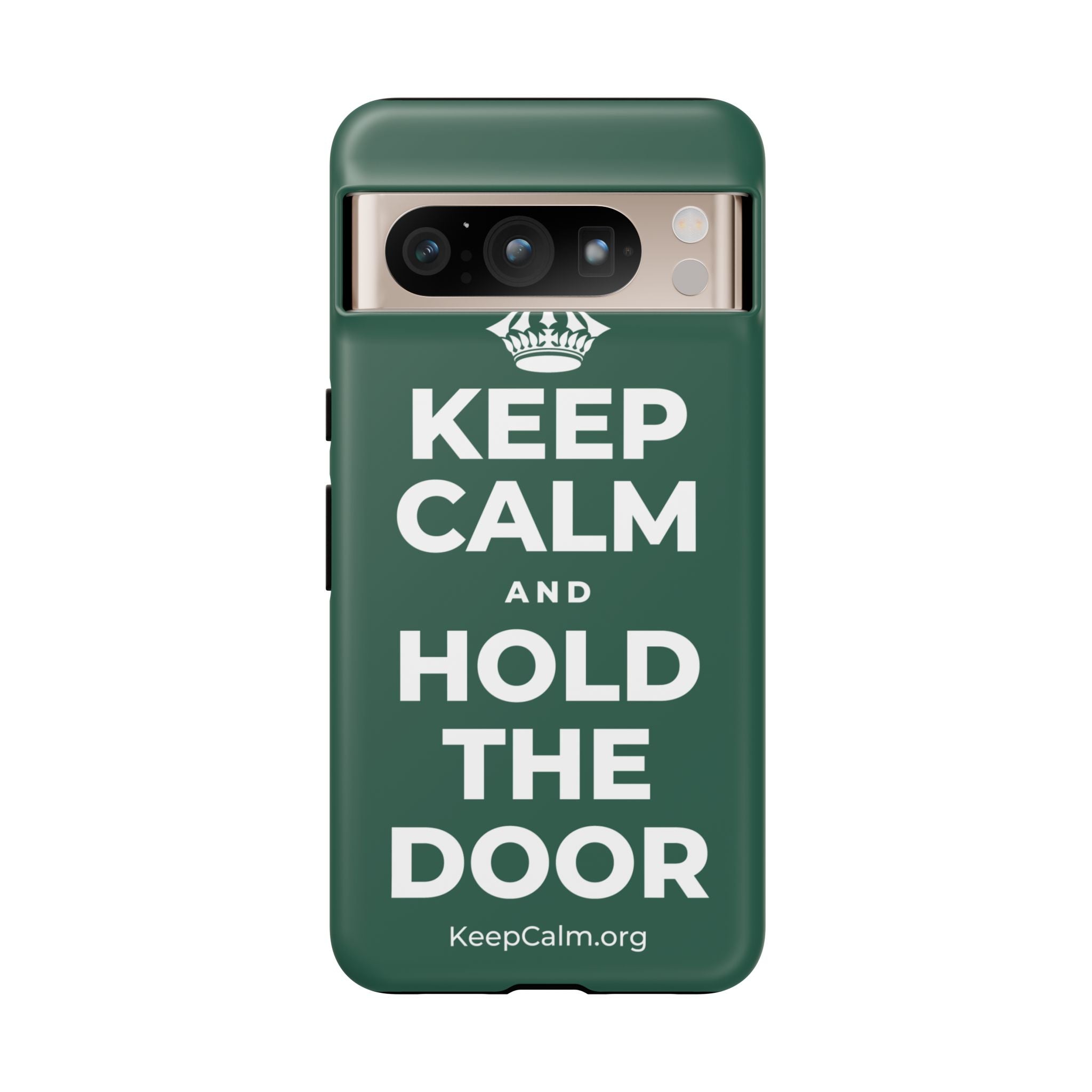 KEEP CALM AND HOLD THE DOOR Phone Case