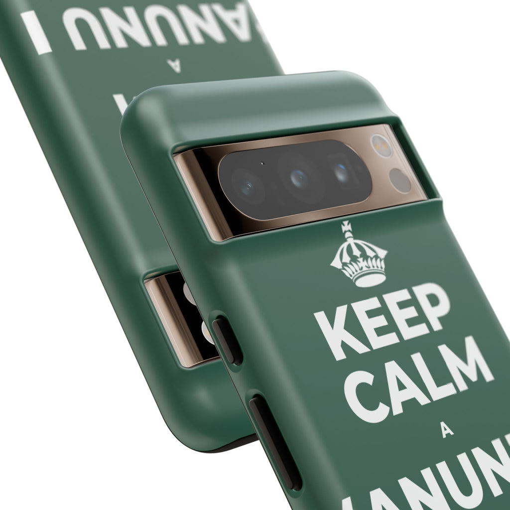 KEEP CALM A ʻANUNU I KEKAHI MANAWA Phone Case