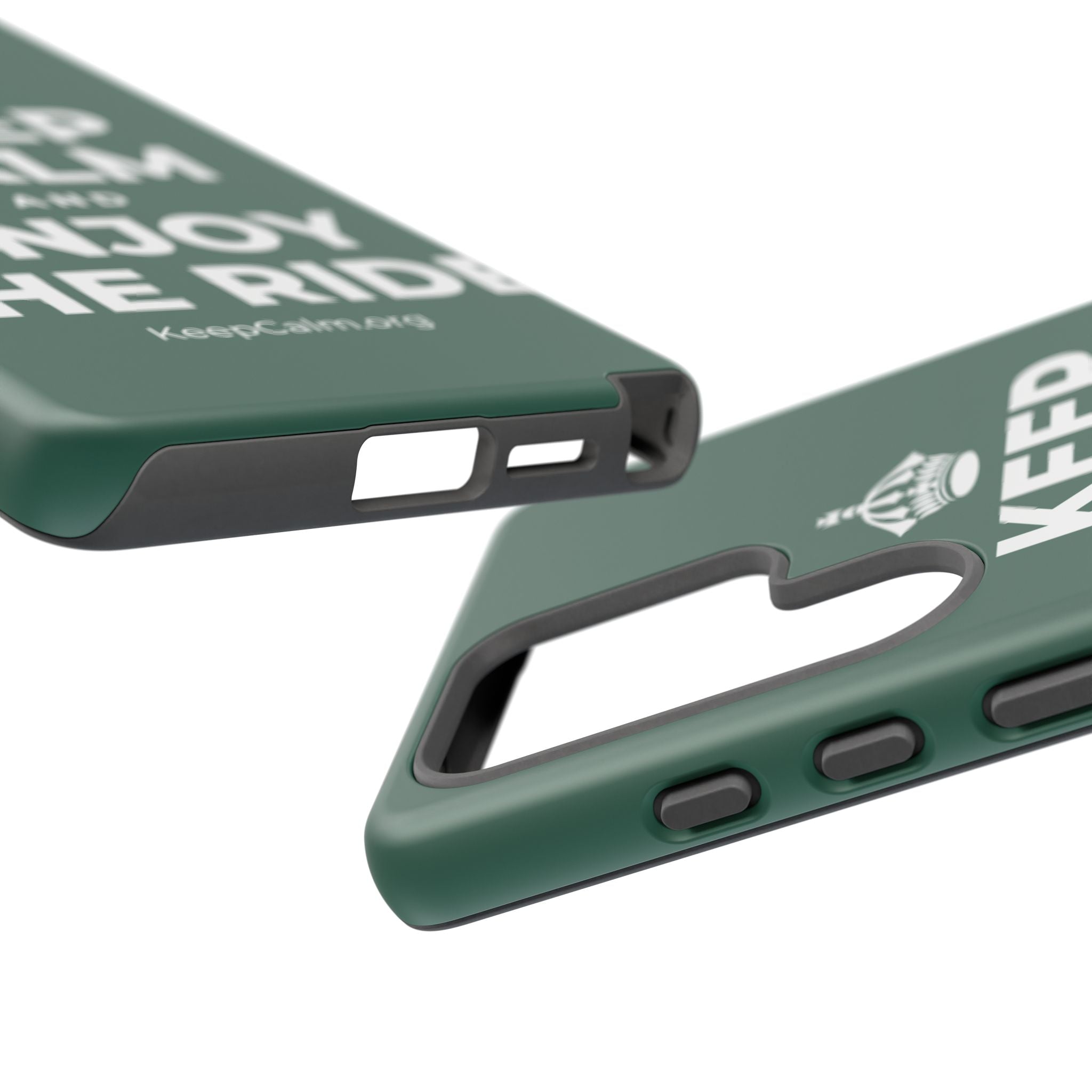 KEEP CALM AND ENJOY THE RIDE Phone Case
