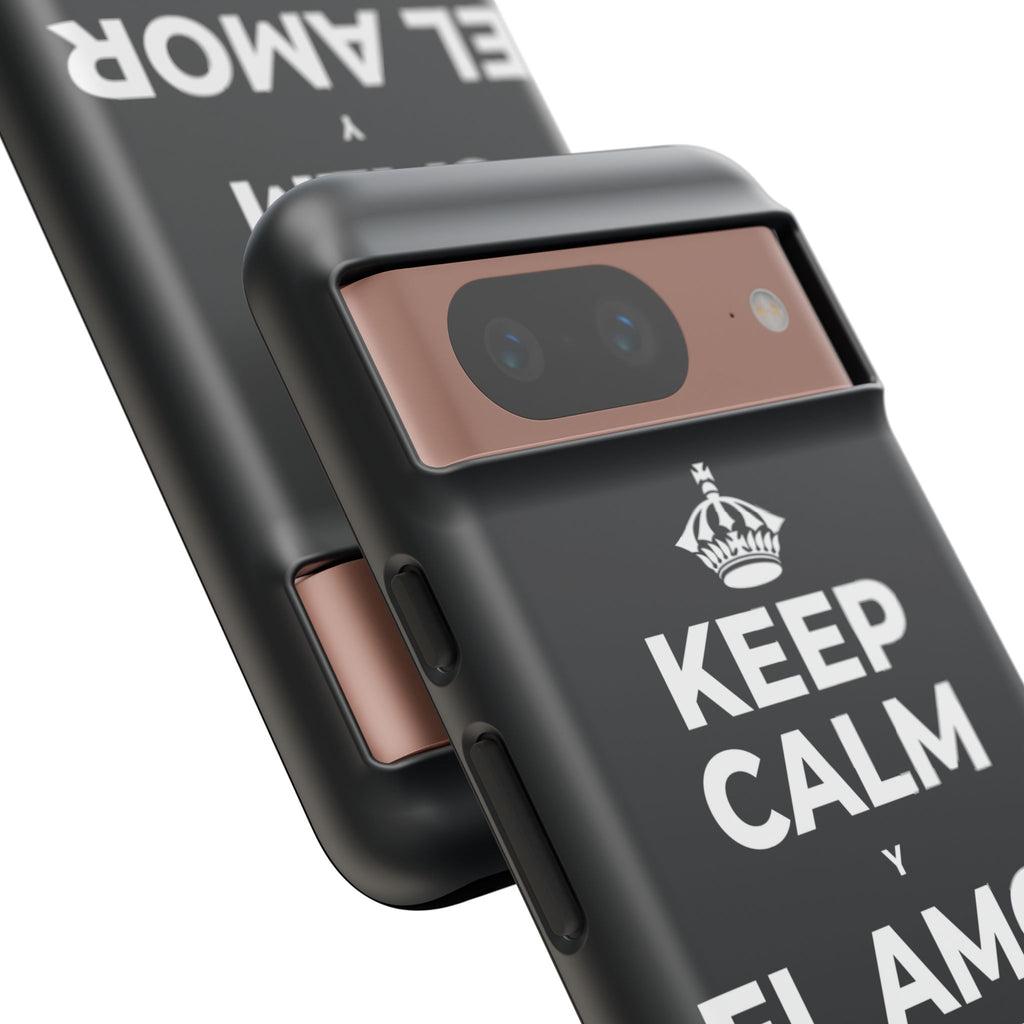 KEEP CALM Y EL AMOR PROPIO CUENTA Phone Case (Dark)