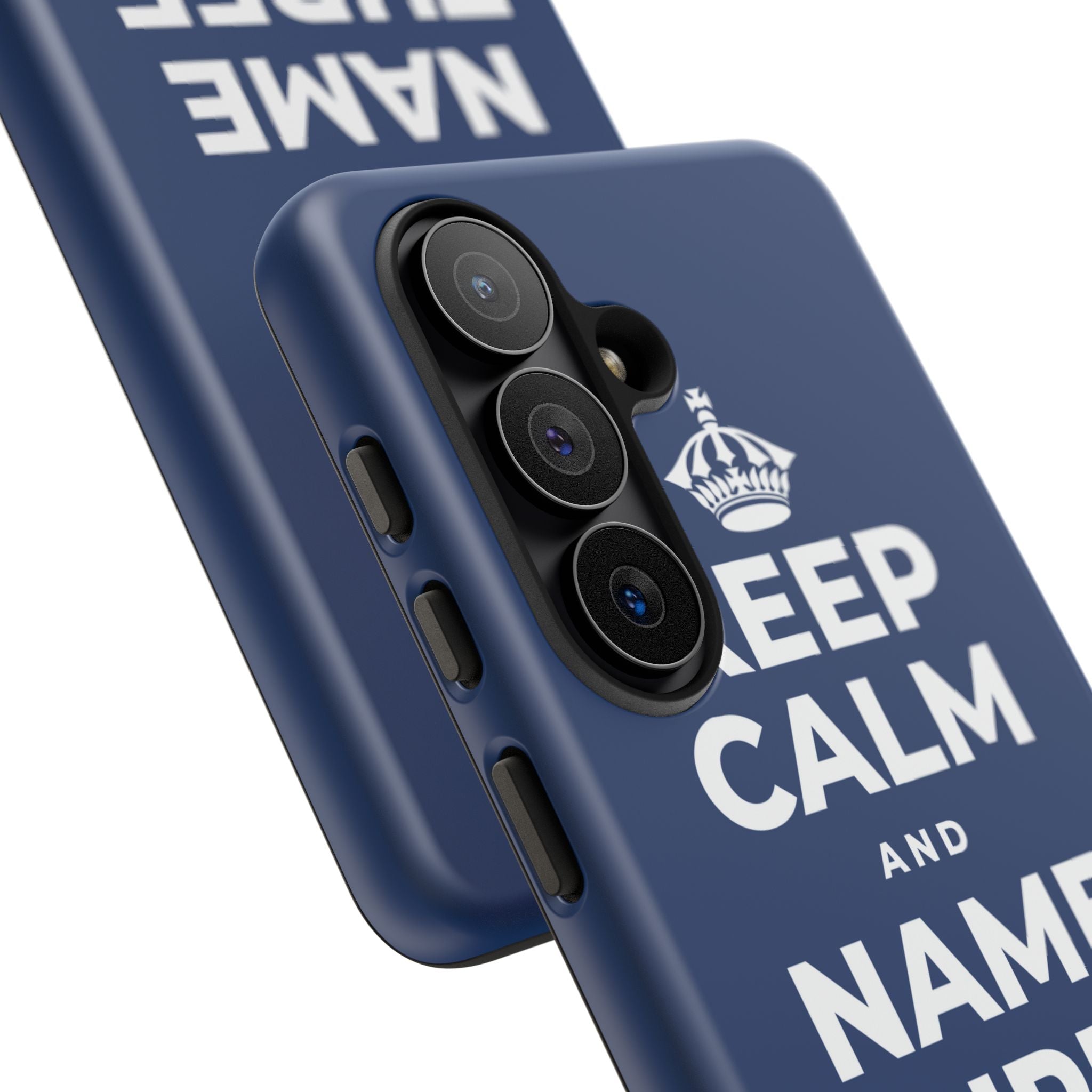 KEEP CALM AND NAME THREE GOOD THINGS Phone Case