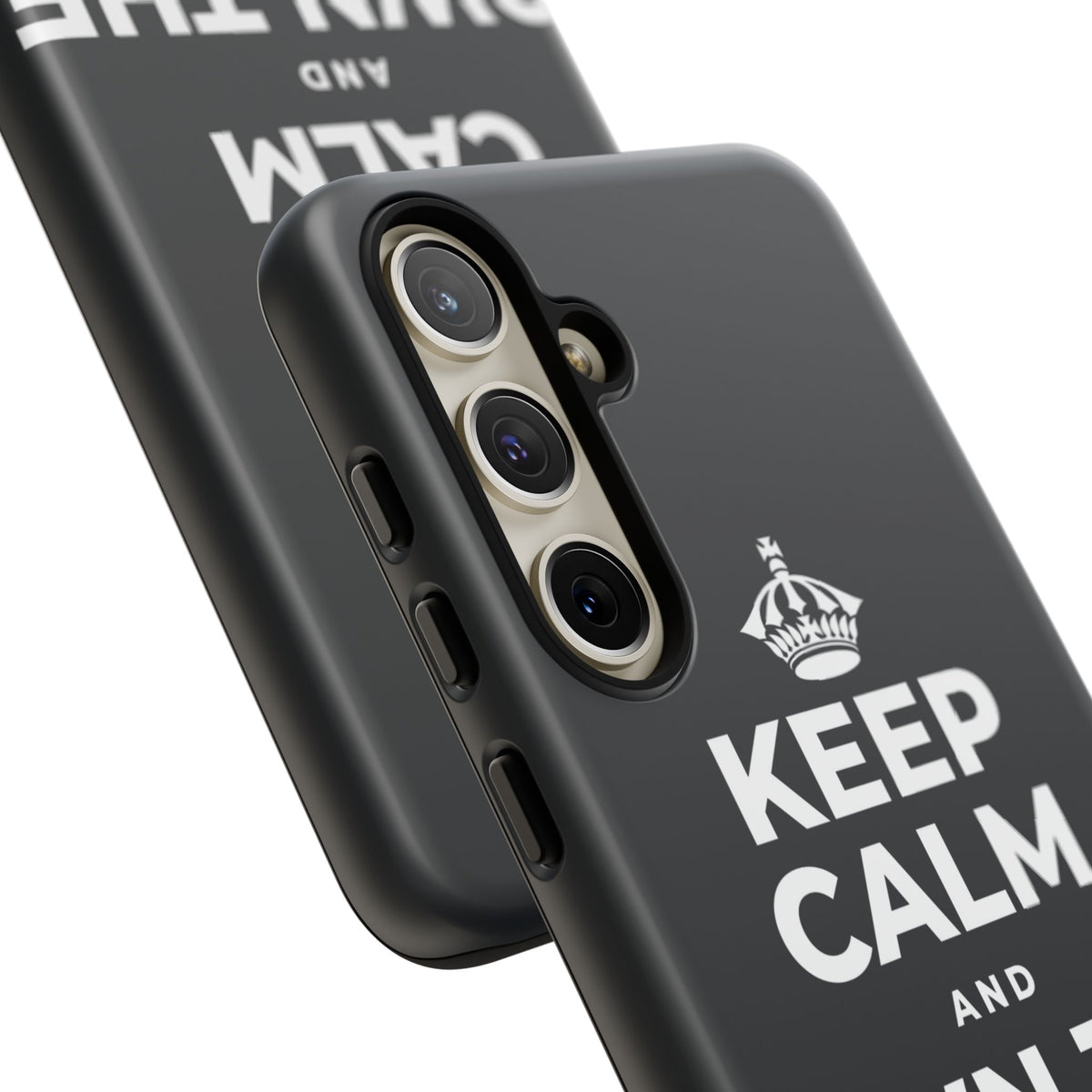 KEEP CALM AND OWN THE NIGHT Phone Case (Dark)