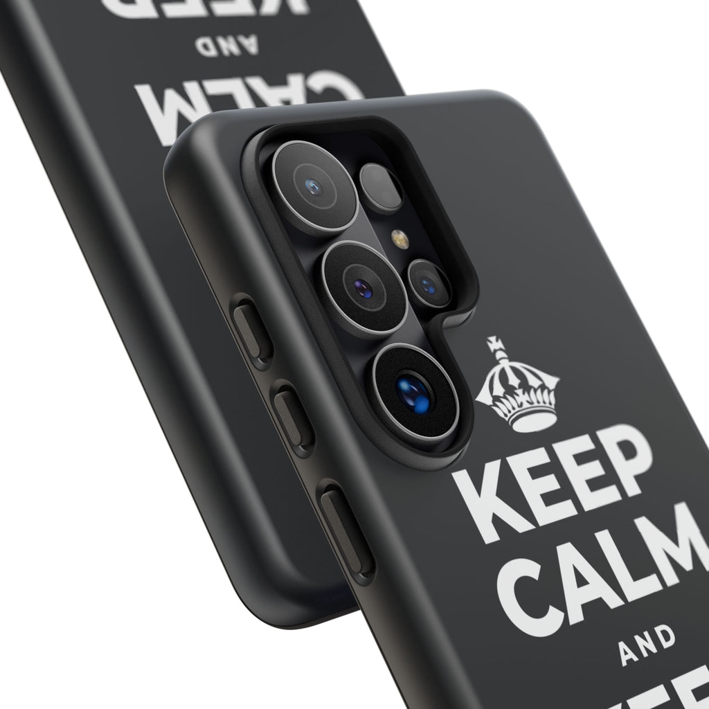 KEEP CALM AND KEEP WINNING Phone Case (Dark)