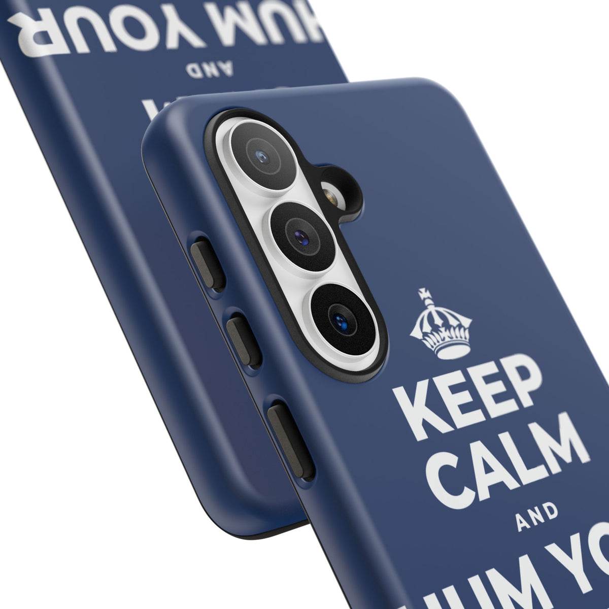 KEEP CALM AND HUM YOUR FAVORITE TUNE Phone Case