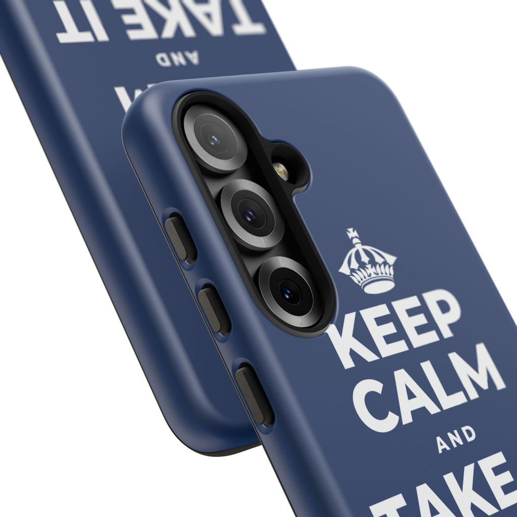 KEEP CALM AND TAKE IT ONE DAY AT A TIME Phone Case