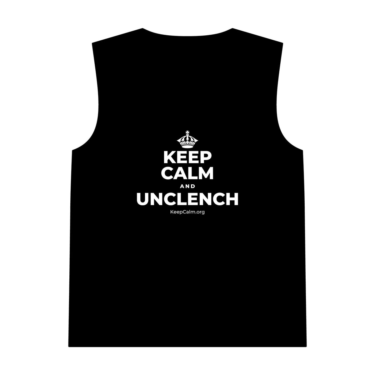 KEEP CALM AND UNCLENCH Tank Top