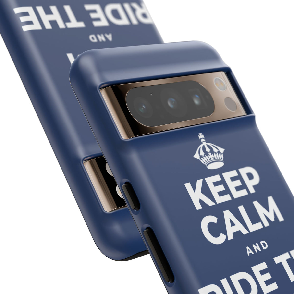KEEP CALM AND RIDE THE GOOD WAVE Phone Case
