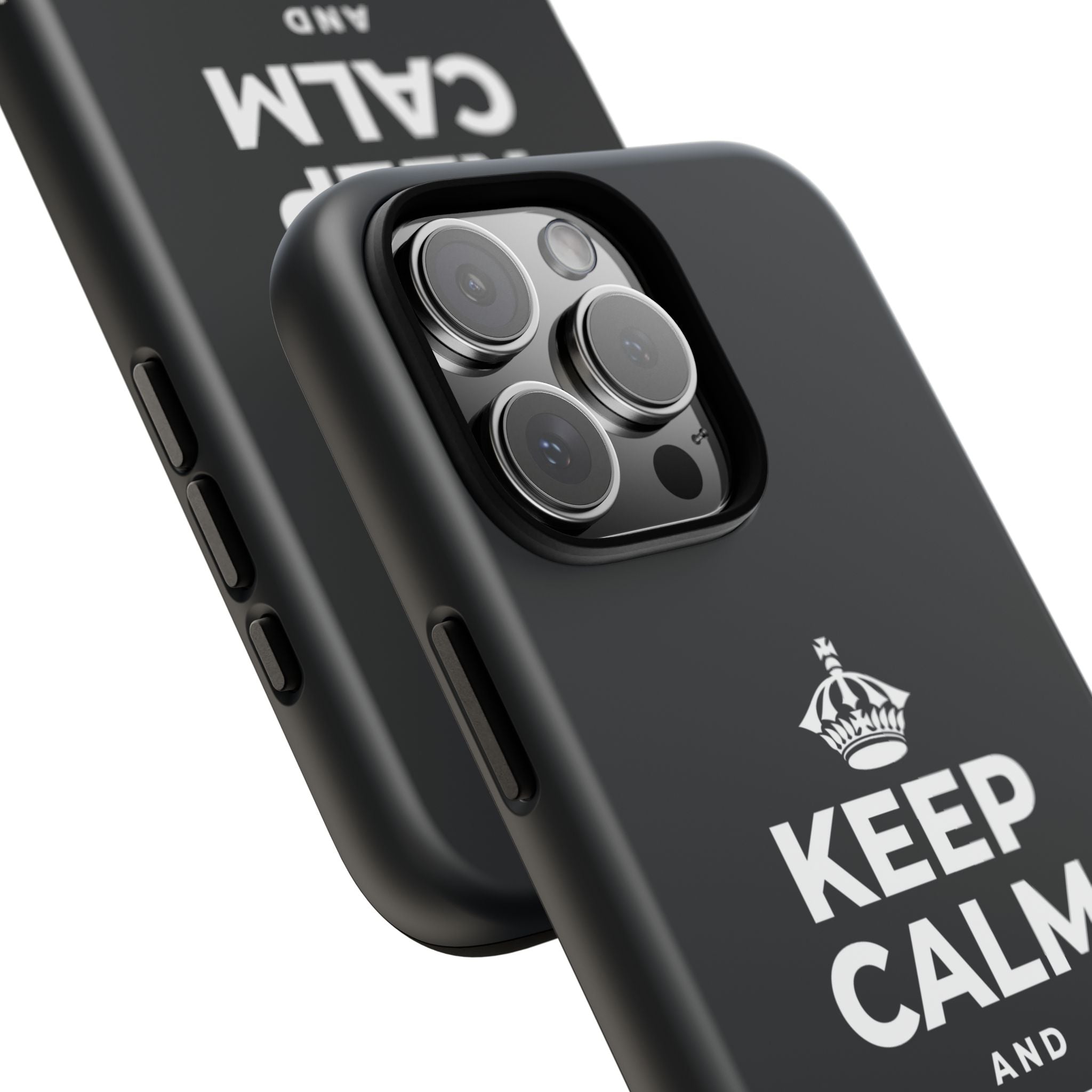 KEEP CALM AND UNCLENCH Phone Case (Dark)