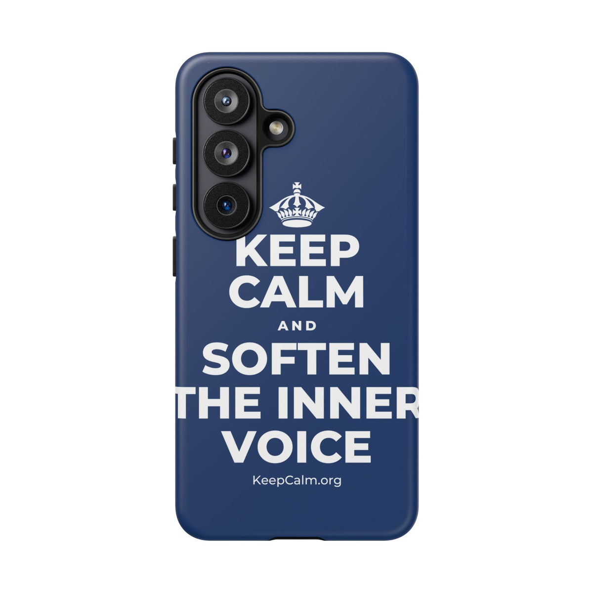 KEEP CALM AND SOFTEN THE INNER VOICE Phone Case