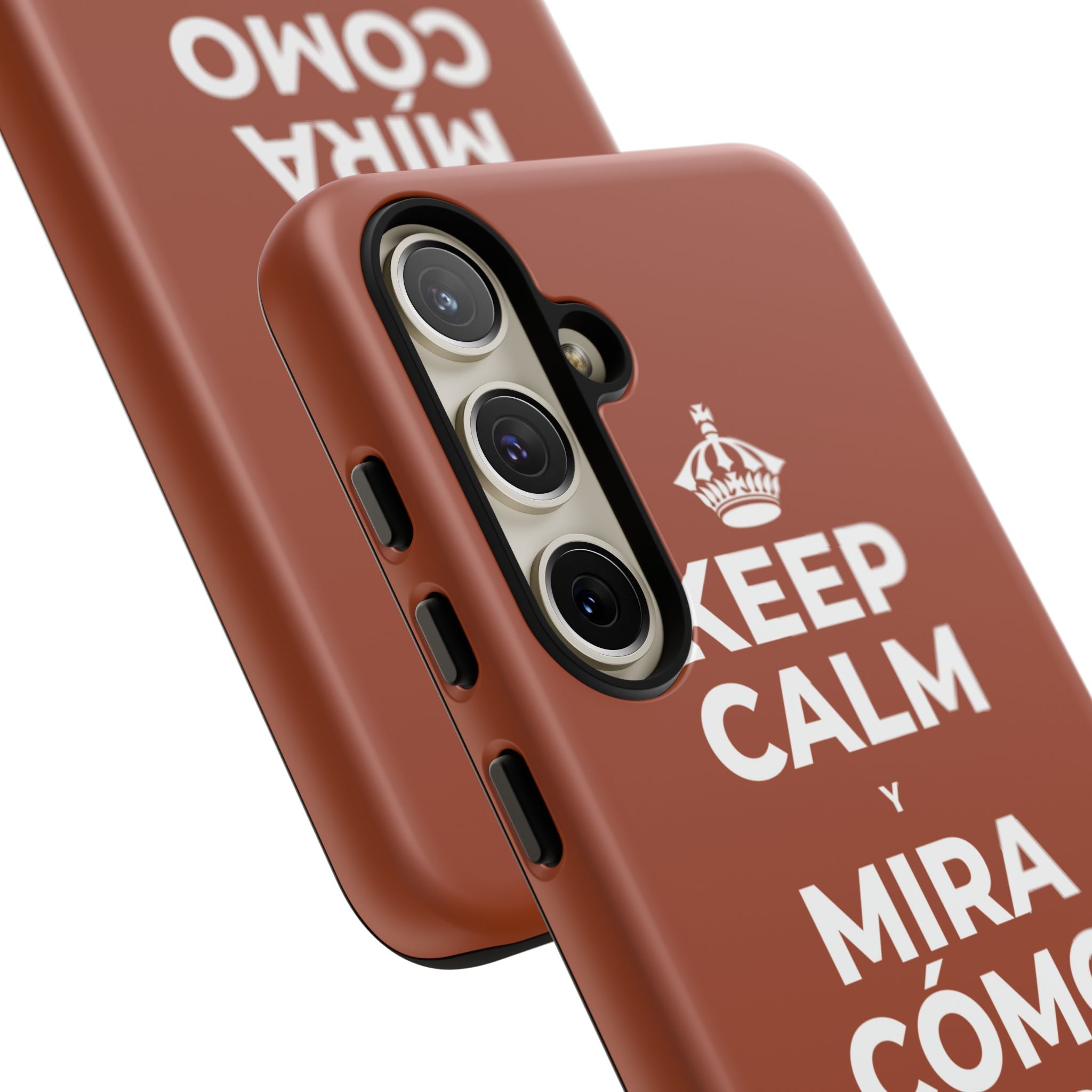 KEEP CALM Y MIRA CÓMO CAMBIAN LAS HOJAS Phone Case