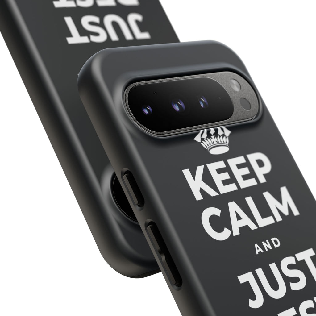 KEEP CALM AND JUST REST, THAT COUNTS Phone Case (Dark)