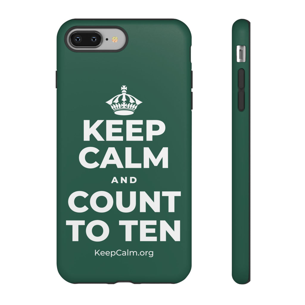 KEEP CALM AND COUNT TO TEN Phone Case