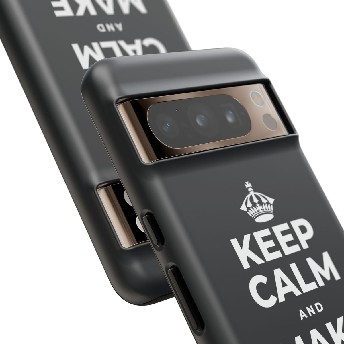 KEEP CALM AND MAKE MEMORIES Phone Case (Dark)