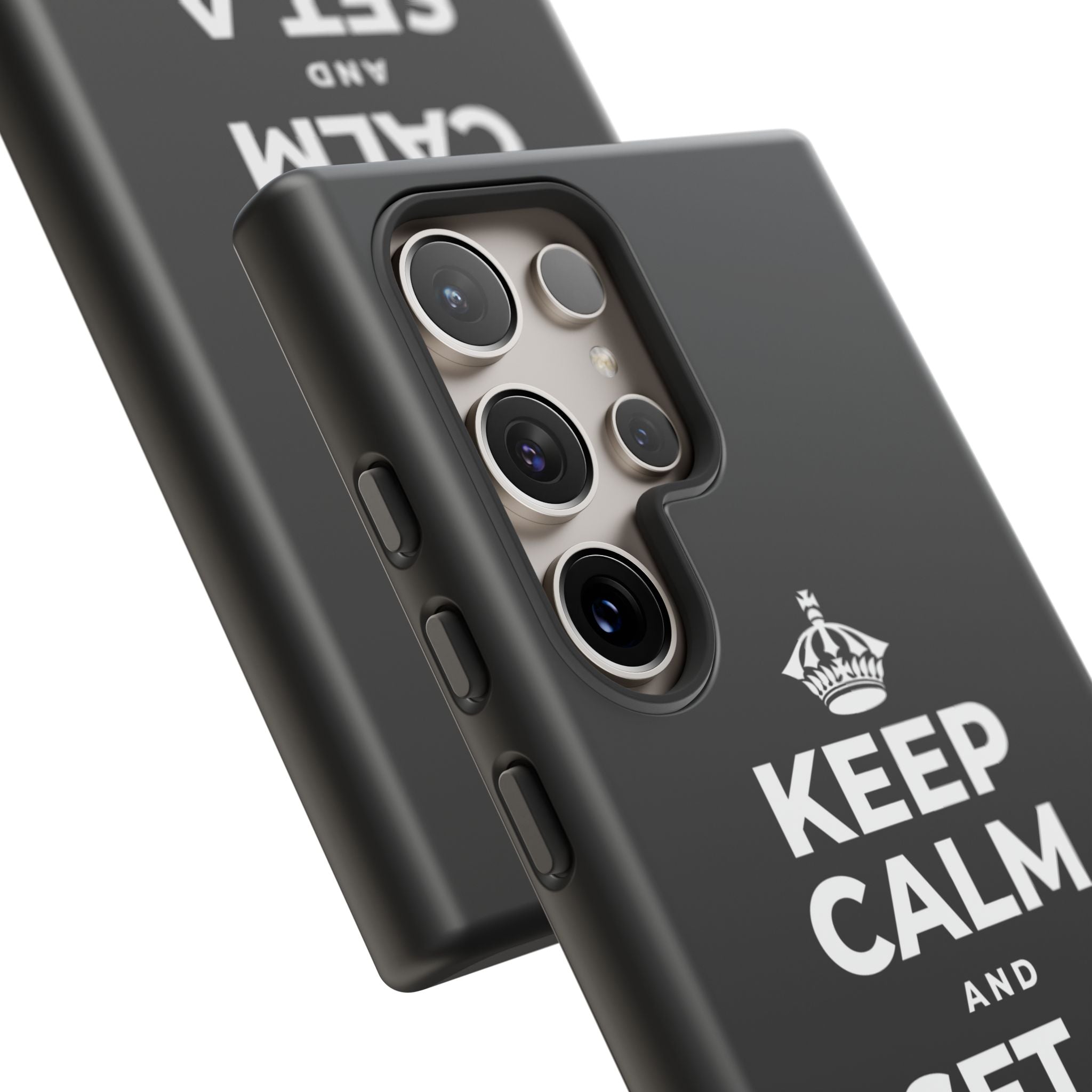 KEEP CALM AND SET A BOUNDARY Phone Case