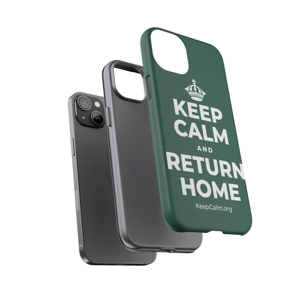 KEEP CALM AND RETURN HOME Phone Case