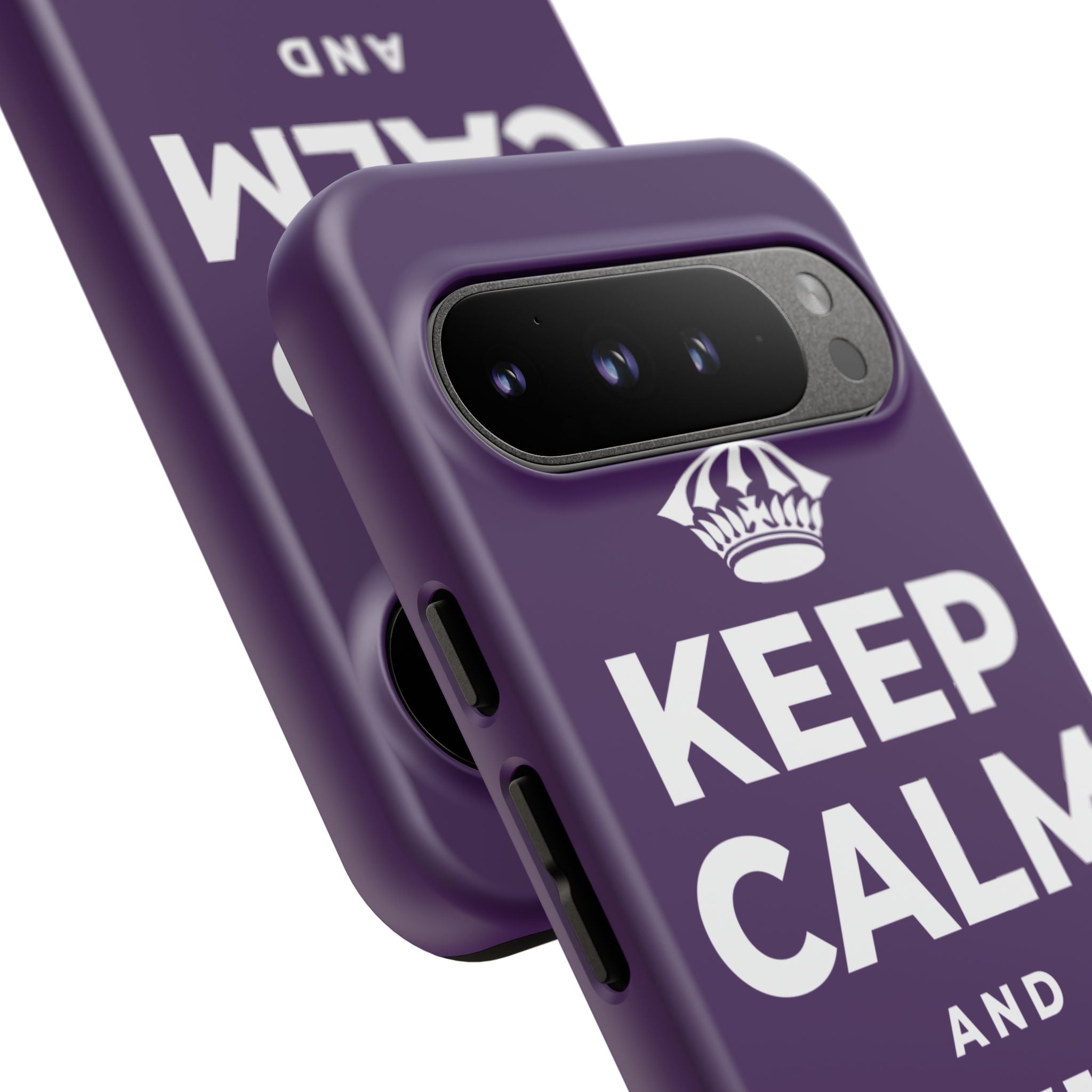 KEEP CALM AND TWIRL ONCE Phone Case