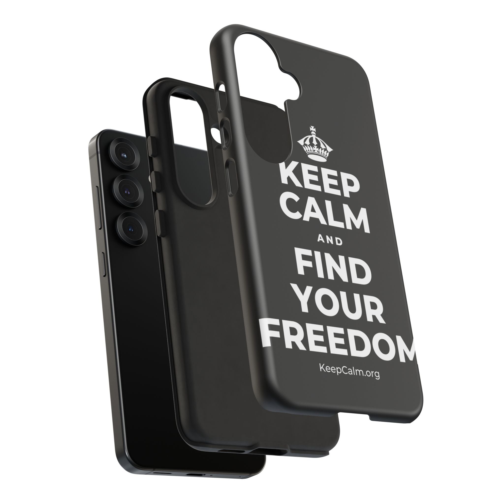 KEEP CALM AND FIND YOUR FREEDOM Phone Case