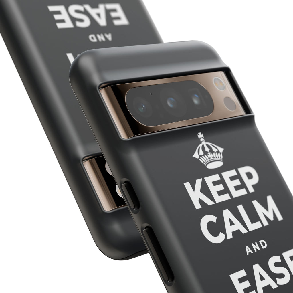 KEEP CALM AND EASE INTO THE WEEK Phone Case (Dark)
