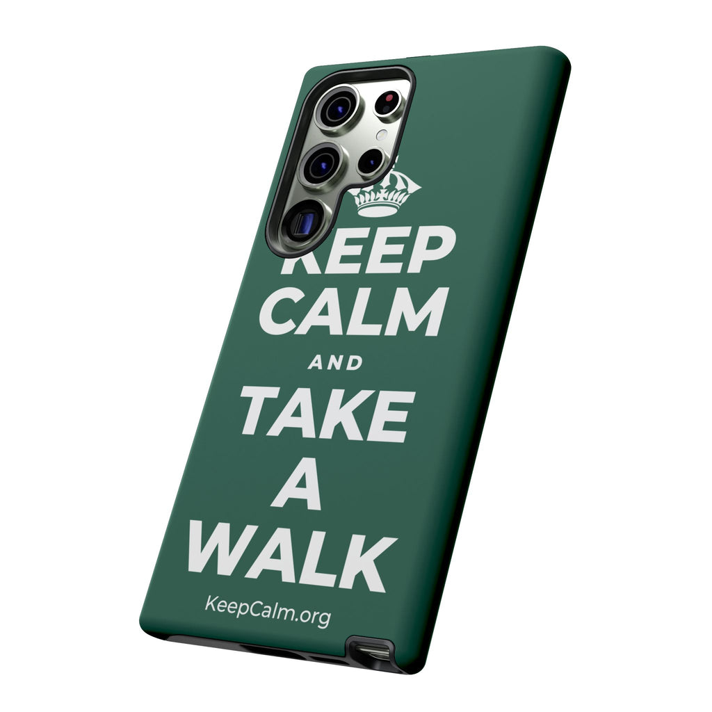 KEEP CALM AND TAKE A WALK Phone Case