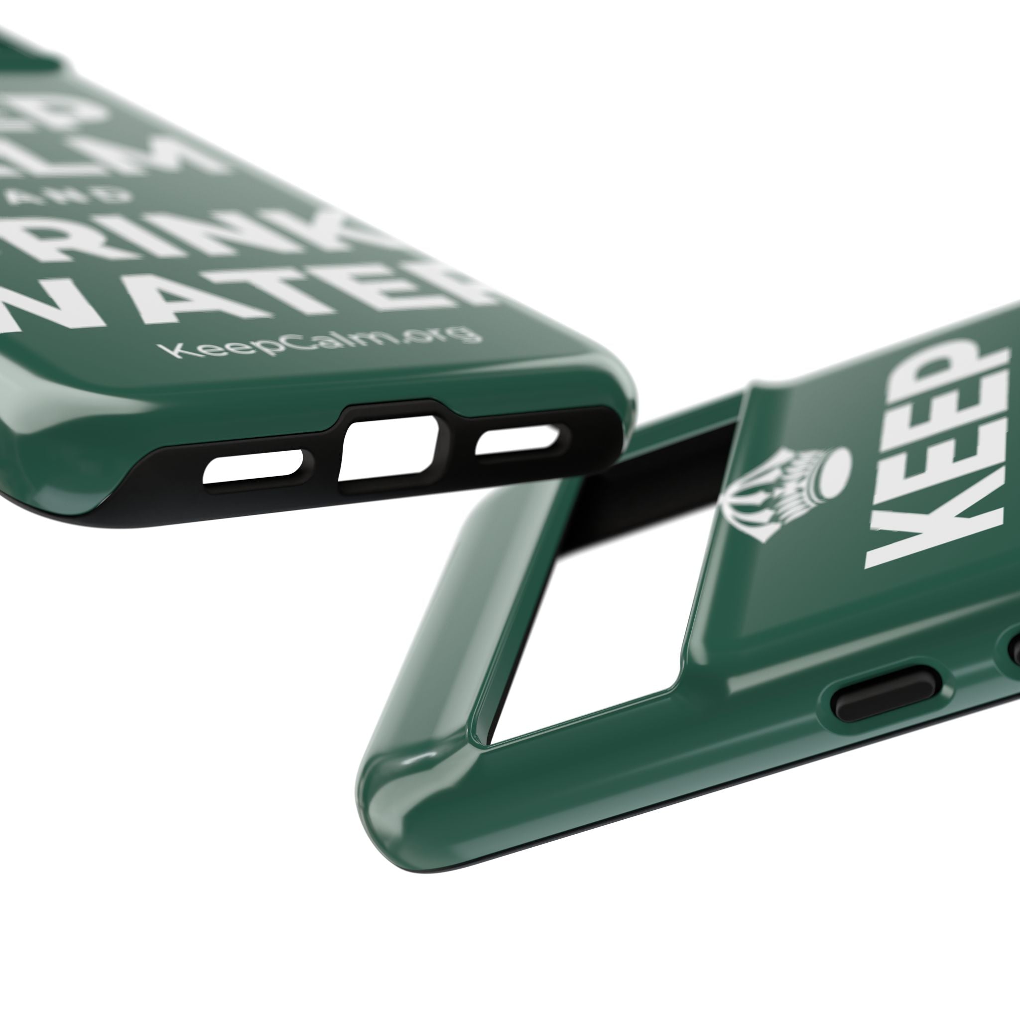 KEEP CALM AND DRINK WATER Phone Case