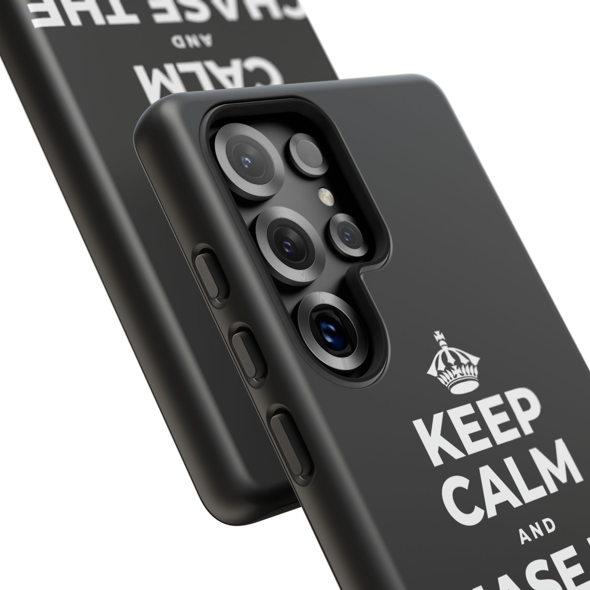 KEEP CALM AND CHASE THE MOONLIGHT Phone Case