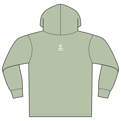 KEEP CALM A HOʻOPIHA I KOU KĪʻAHA ME KE ALOHA Organic Hoodie Tee